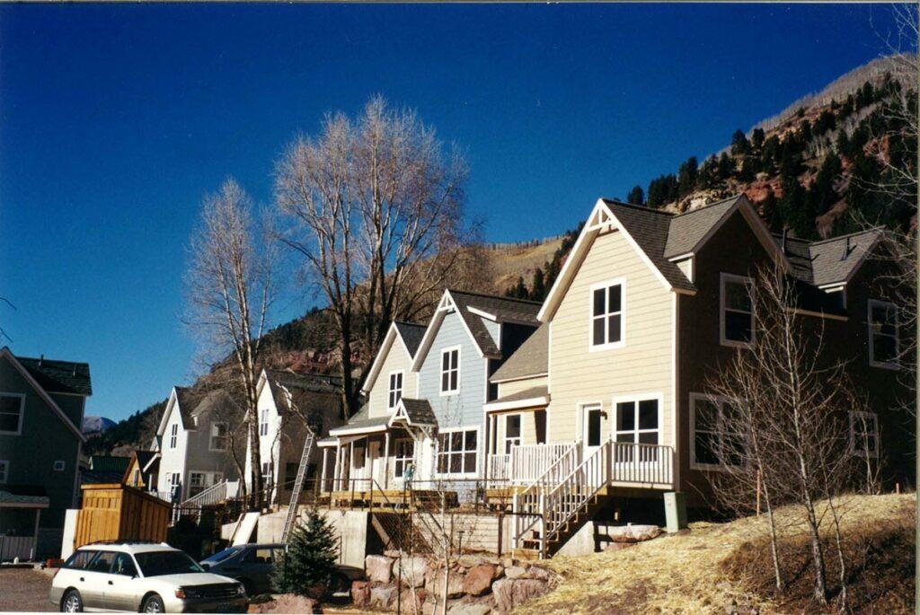 Townhouse multi-family floor plans in Colorado